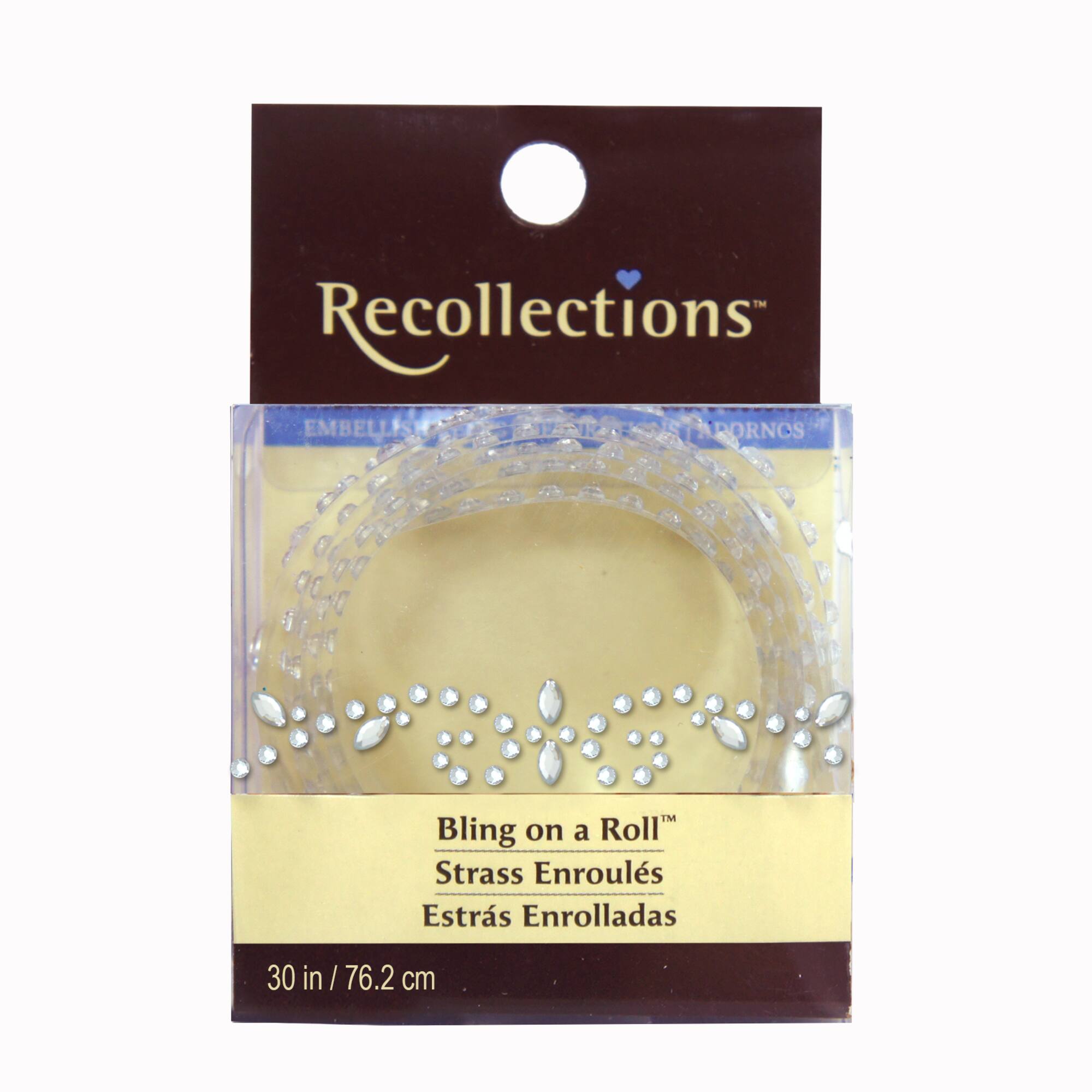 Clear Bling on a Roll™ Rhinestones by Recollections™